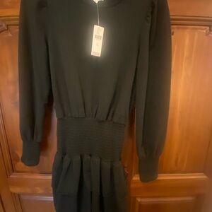 Sundays Black Long-Sleeve dress